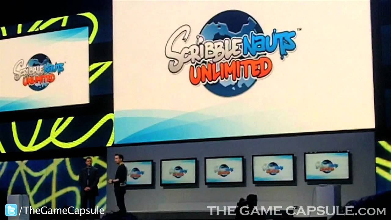 Scribblenauts Unlimited Wii U Trailer Reaction - Nintendo Press Conference 2012