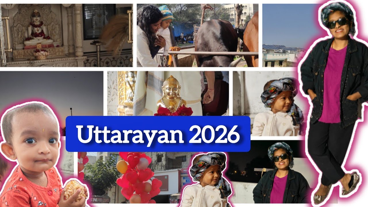 Uttarayan Celebration 2026 - Gujrat ka sabse colourful festival 💥🪁❤️🌿🎈🌼🎉 #vlog #uttarayan2026 