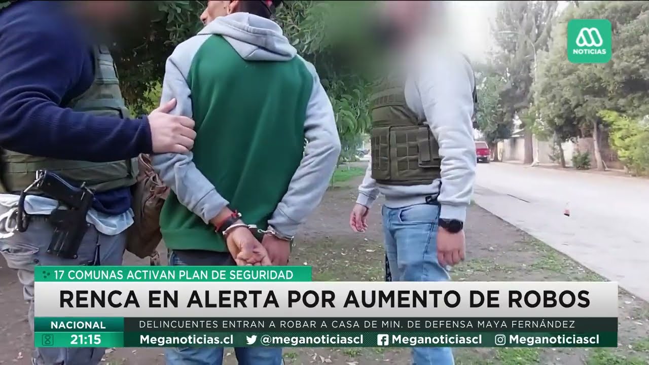 Renca en alerta por aumento de robos: 17 comunas activan plan de seguridad