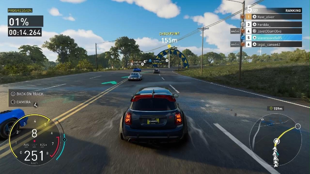 Some More Steering Linearity 10 on Direct Mode GRs | The Crew Motorfest [Daily GRs #292]