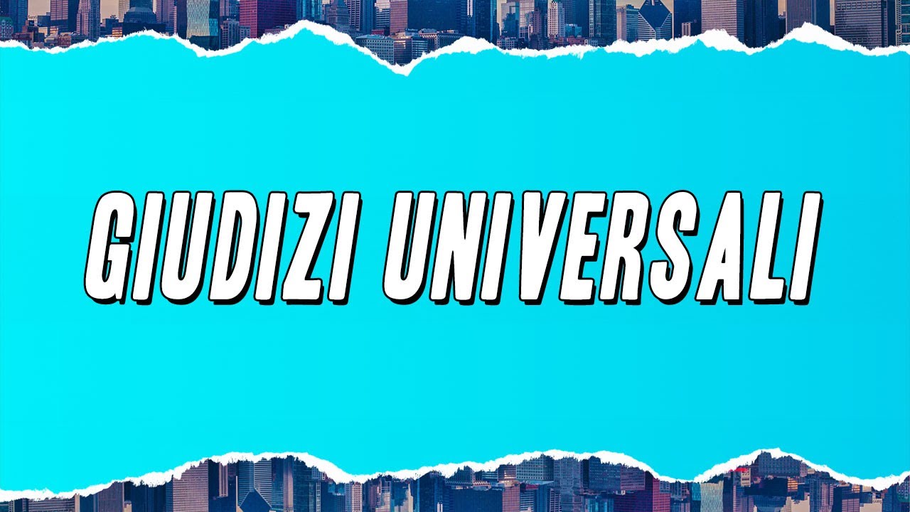 Samuele Bersani - Giudizi universali (Testo)