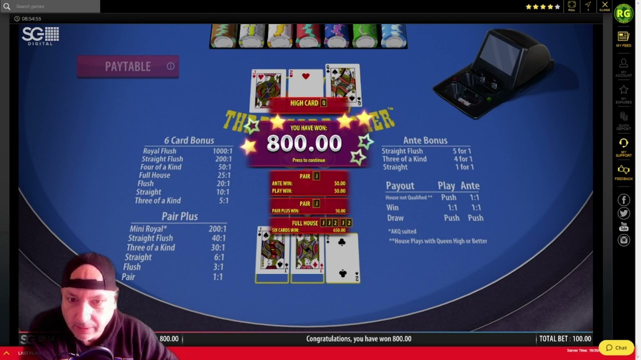 3 Card Poker Strategy Play