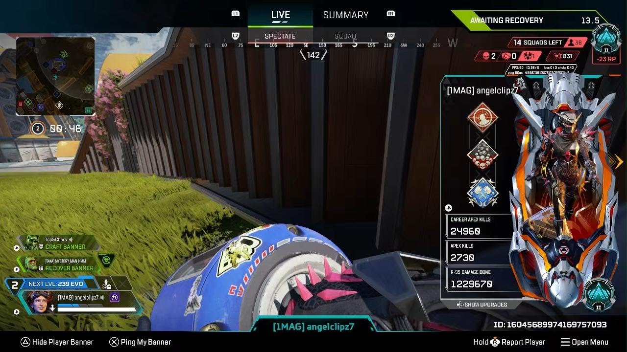 Apex Legends rags to riches Ranked Game with Angel