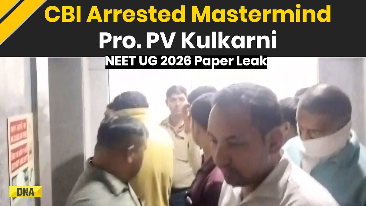 NEET-UG 2026 Paper Leak: CBI Arrests Alleged Mastermind PV Kulkarni