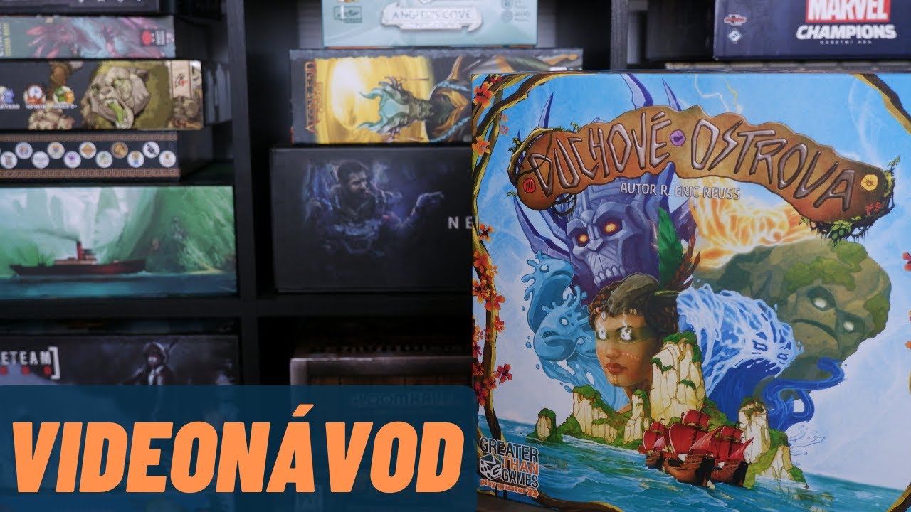 Duchové Ostrova [VIDEONÁVOD] - nejlepší sólo hra a celkově skvělá deskovka, část 1