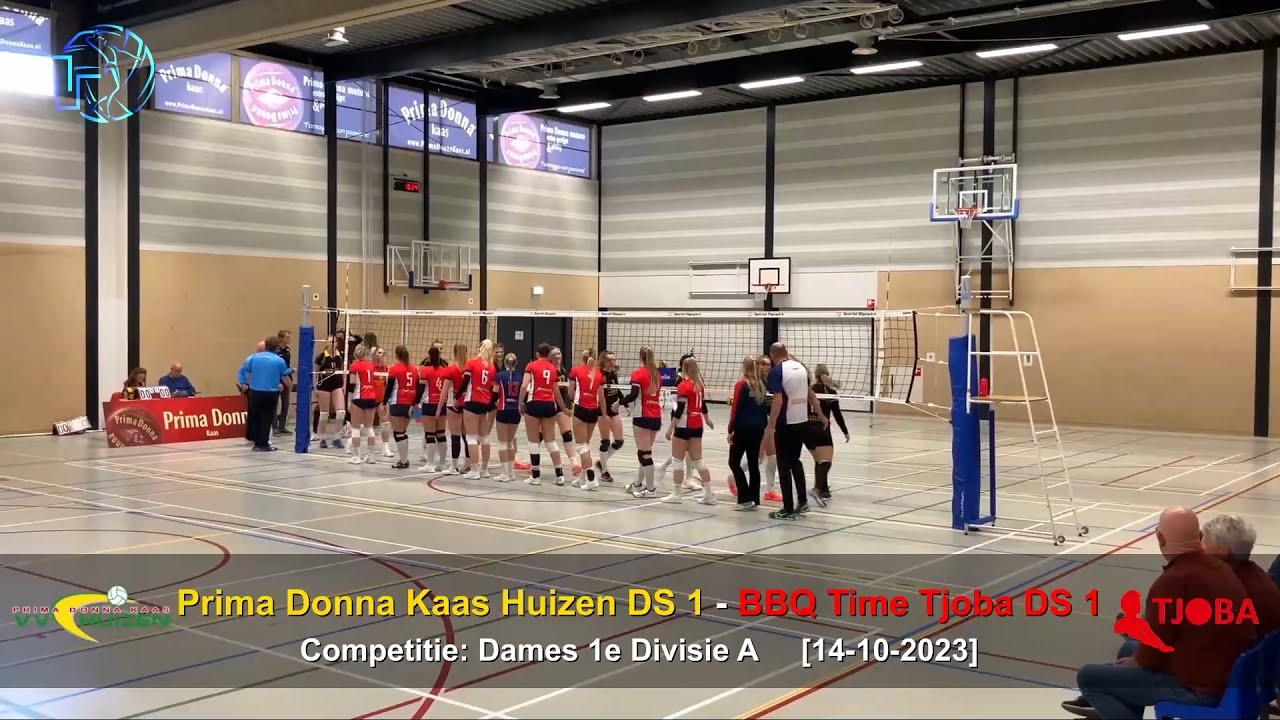 Volleybal Dames 1e Divisie A: Prima Donna Kaas Huizen D1 - BBQ Time Tjoba D1 [14-10-2023]