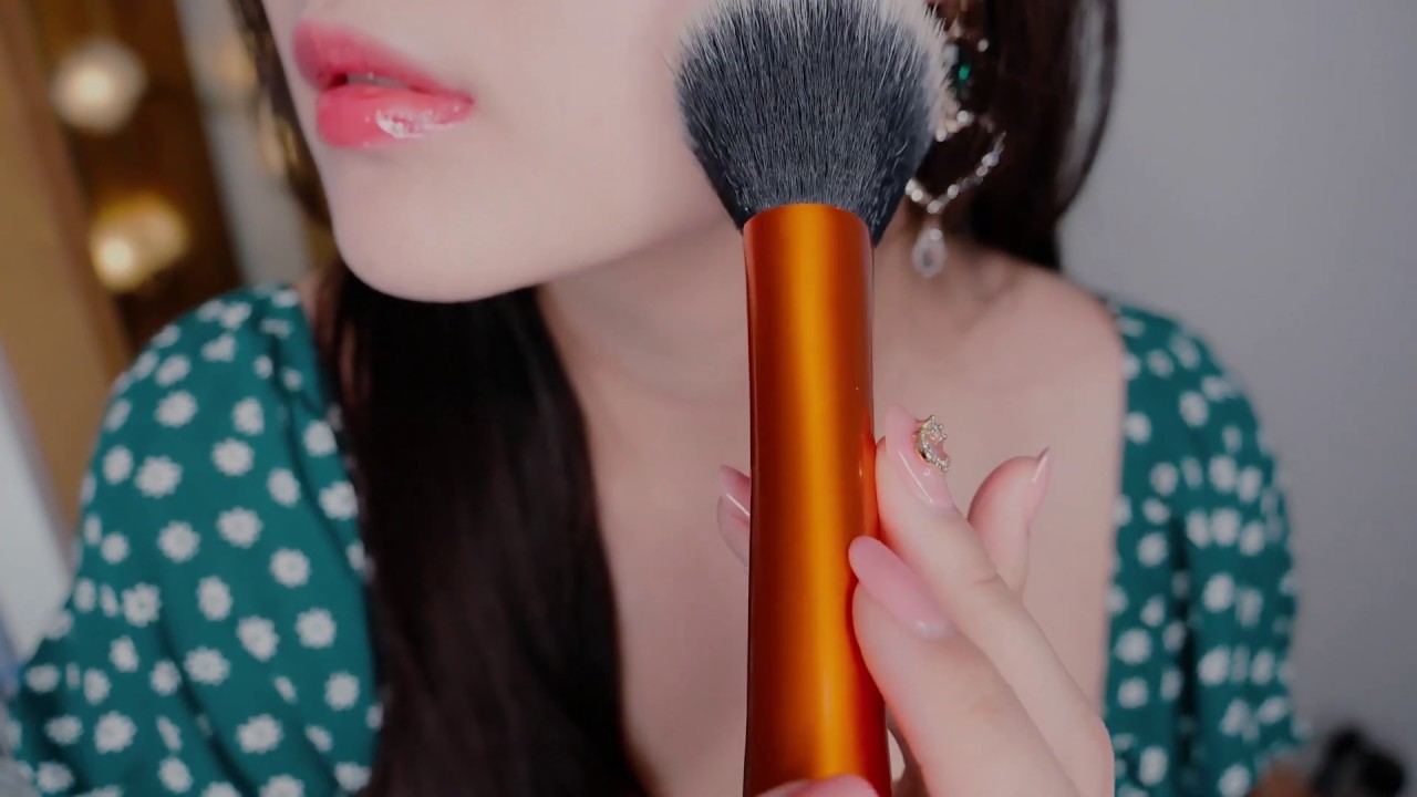ASMR Up-Close Face Touching & Visual Triggers