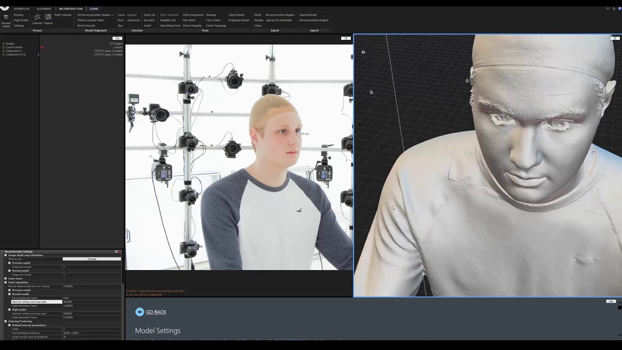 photogrammetry tutorial with clean up and retopo