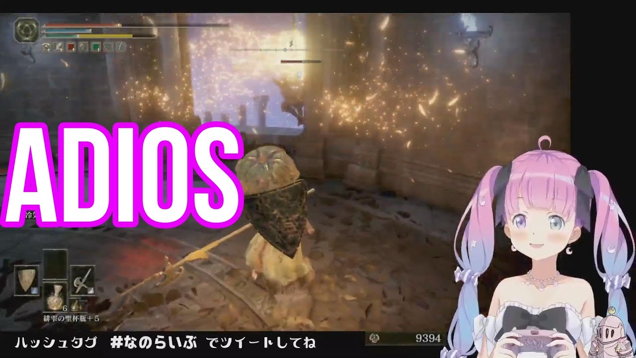 Himemori Luna Giggling At This Knight Flying To His Doom | Elden Ring  [Hololive/Eng Sub]