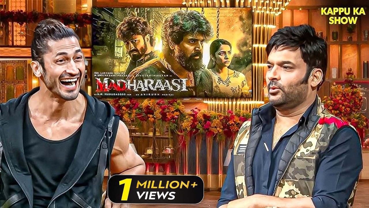Madharaasi Movie Cast Vidyut Jammwal in Kapil Sharma Show | Pooja Sawant, Asha Bhat | Sunil Grover