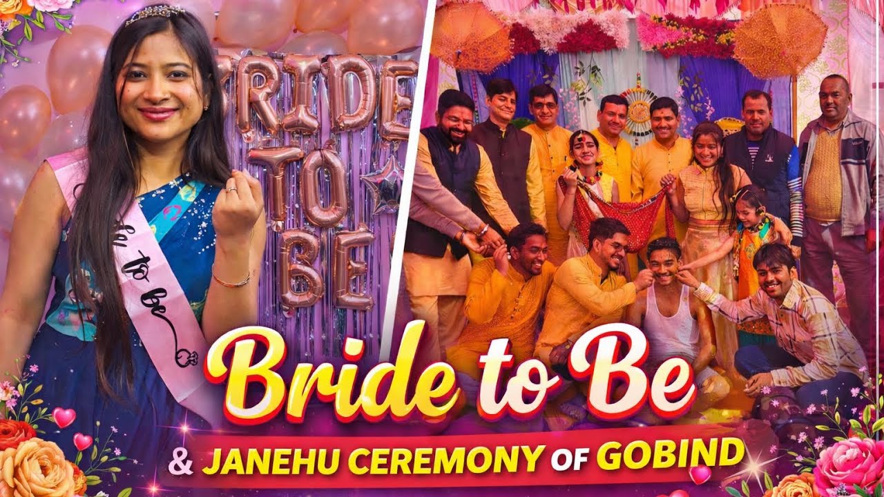 Bride To Be Celebration 💛 & Gobind (My Brother) Ka Janeu Sanskar | Wedding Vlog | Dhiru Rawat Pahadi