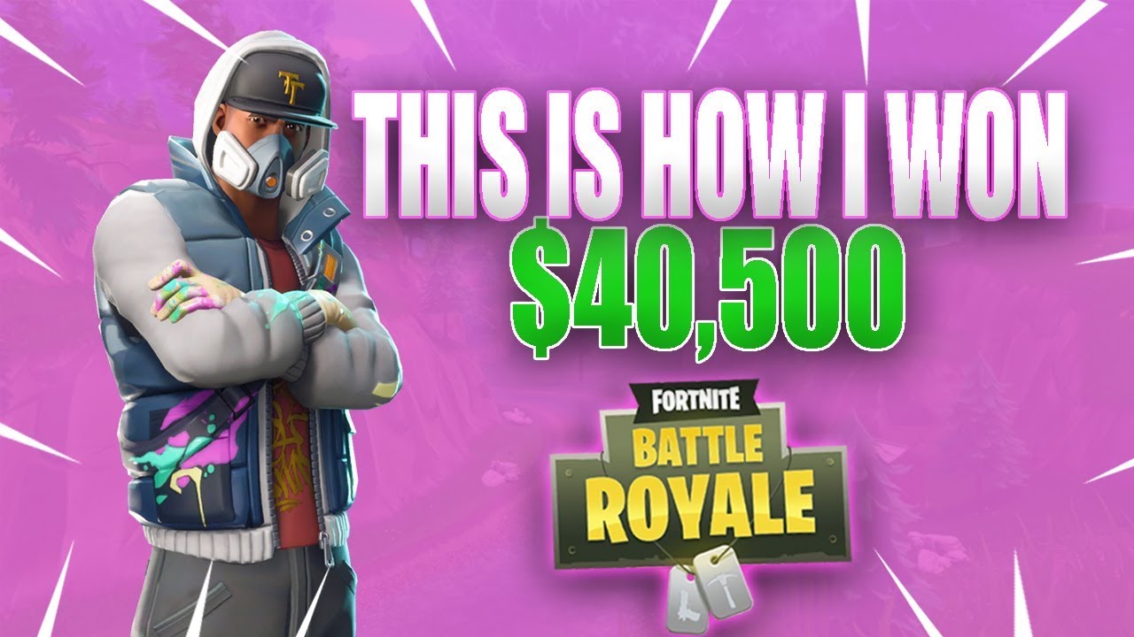 coL Hogman Winning $40,500 - Full Fortnite Solo Tournament Match Victory