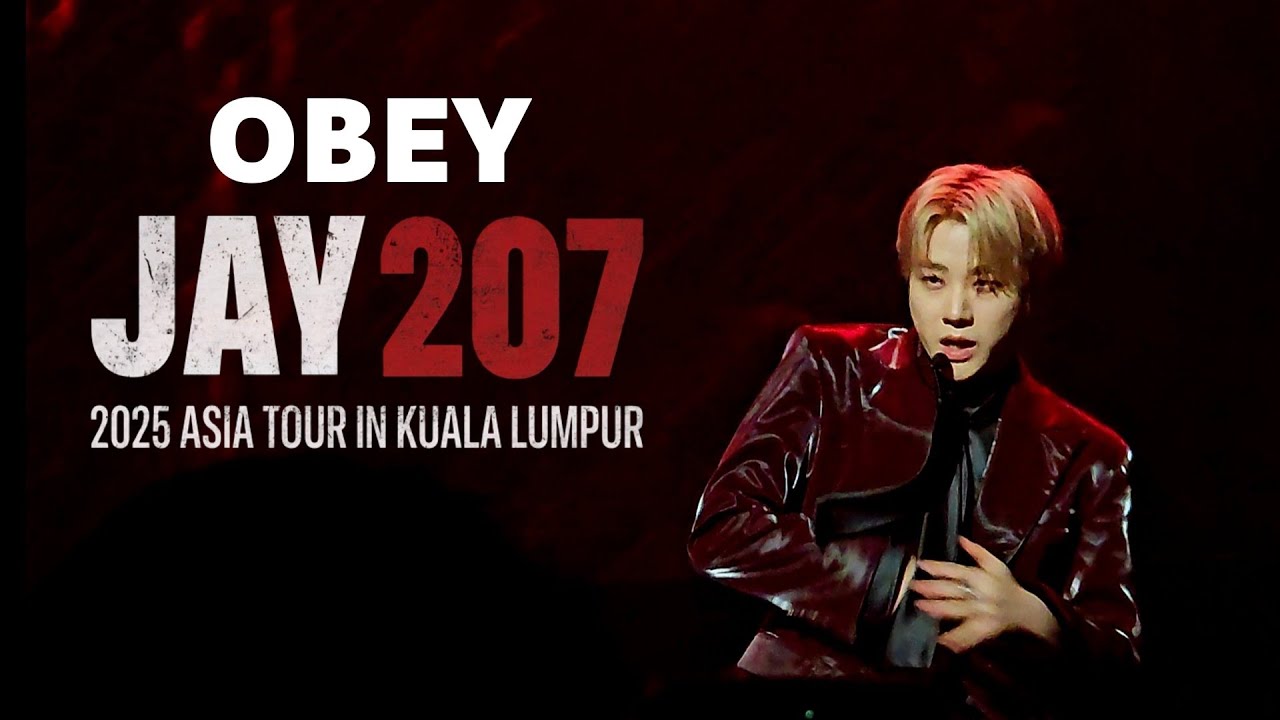 [Fancam] 251011 Jay (Kim Jinhwan) 김진환 - OBEY | JAY '207' 2025 ASIA TOUR IN KUALA LUMPUR