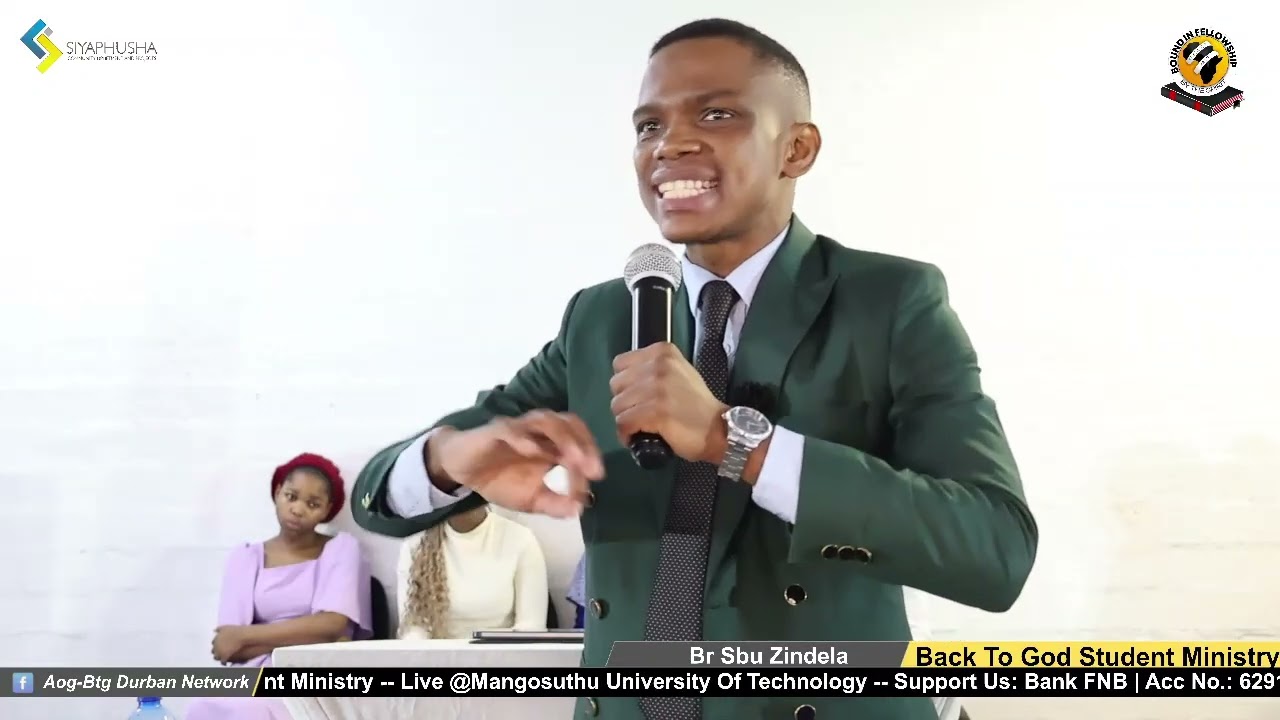 Back To God Student Ministry - Word Of God By Sbu Zindela