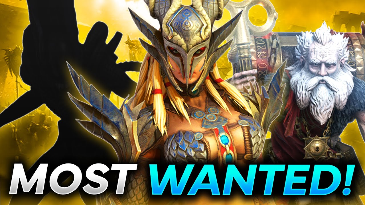 These Are My MOST WANTED Leggos in Raid Shadow Legends - Do YOU Agree?