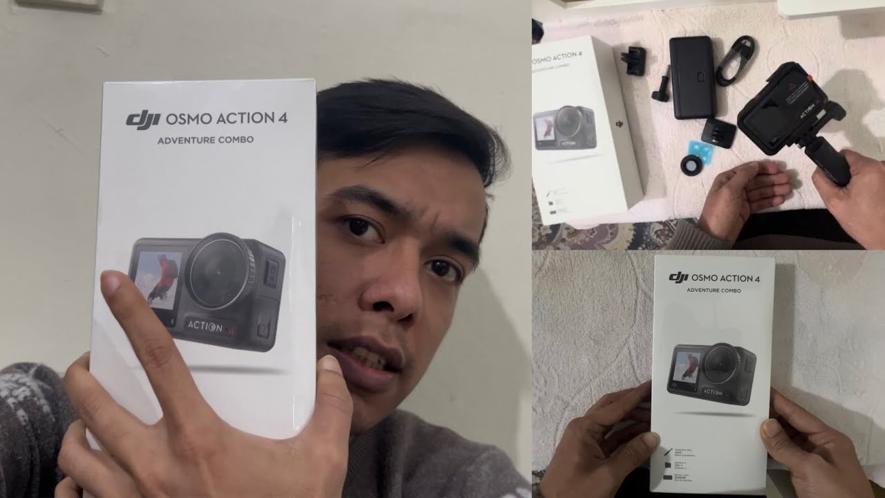 Unboxing The New Dji Osmo Action 4 - Adventure Combo || #dji || #unboxing || 14th.