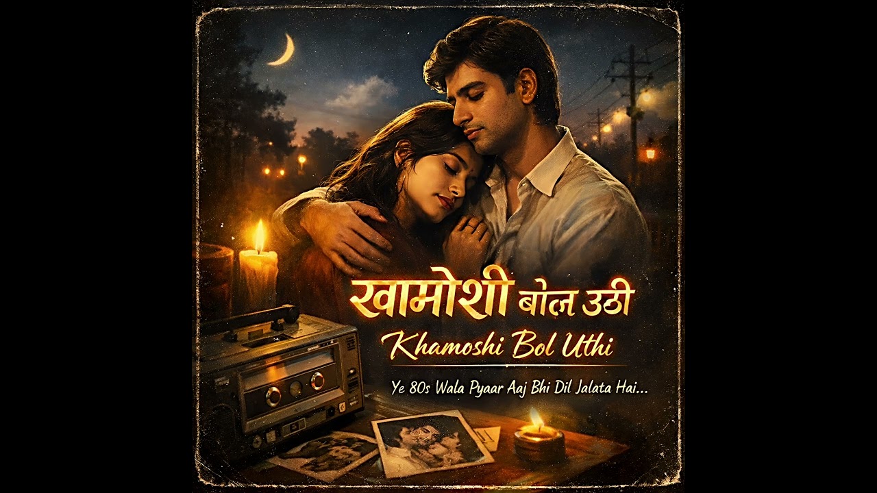 खामोशी बोल उठी | Khamoshi Bol Uthi | Heart Touching 80s Love Song | Retro Romantic Hindi Song