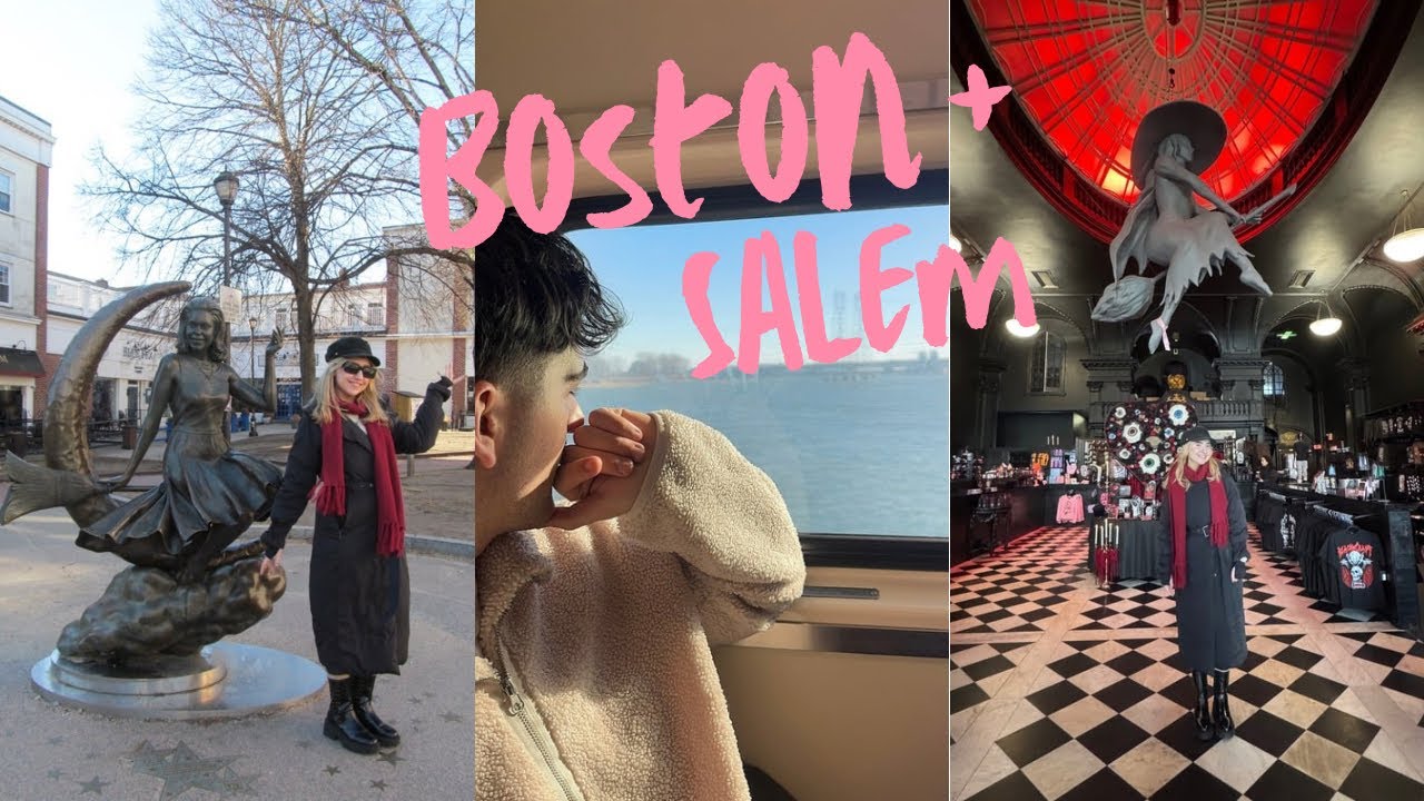 Prenending Im In Hocus Pocus 🧙‍♀️☕️🍂 BOSTON / SALEM VLOG!