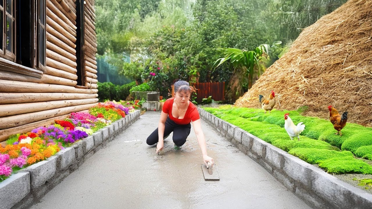 Build Road From Gate To The House, Free Building Farm Life - Phương Building My Farm