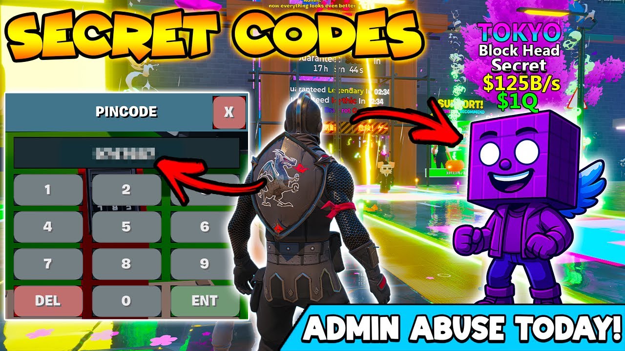 30 секретных кодов для админ-злоупотреблений Fortnite: укради Brainrot новые админ-коды! (Новые с...