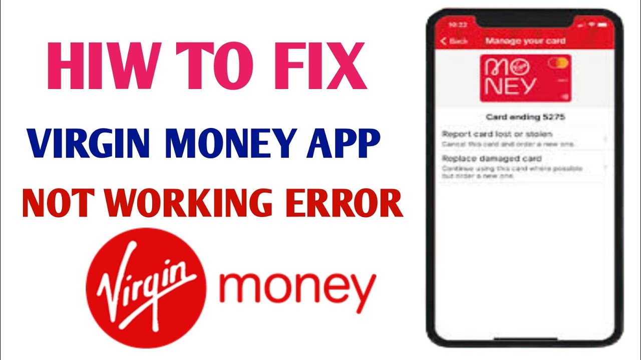 How To Fix Virgin Money App Not Working Error (2022) | Virgin Banking App Not Working Fix