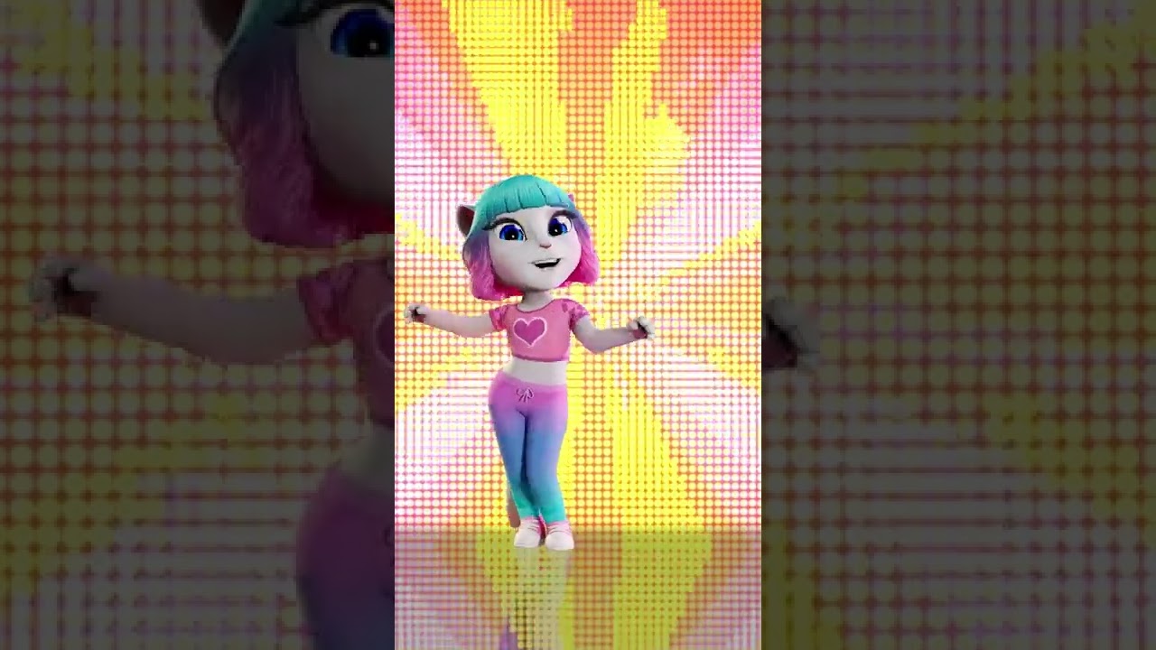 🤩 Ready to Step into the Spotlight?! 💖 Talking Angela&rsquo;s TikTok Dance Challenge #Shorts