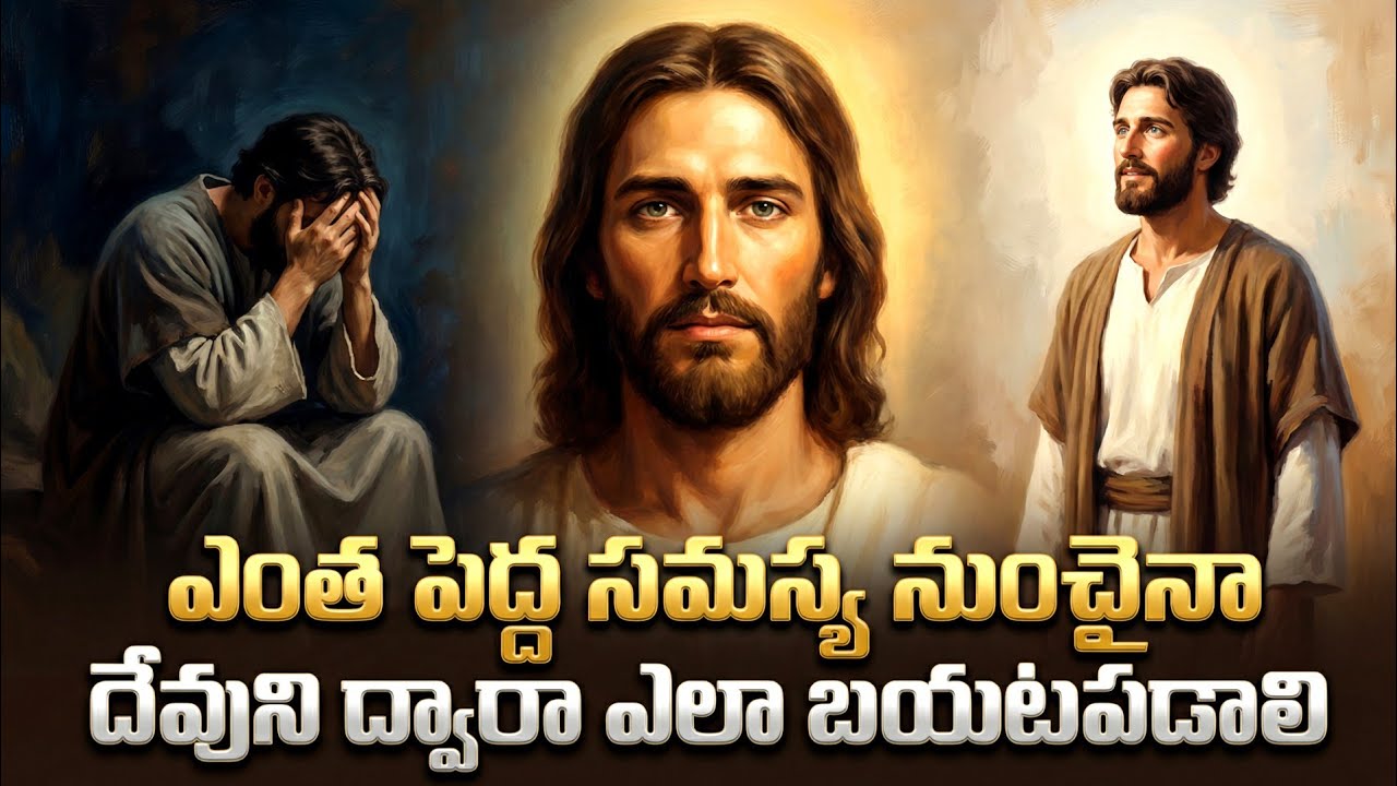 ఎంత పెద్ద సమస్య నుంచైనా దేవుని ద్వారా ఎలా బయటపడాలి?