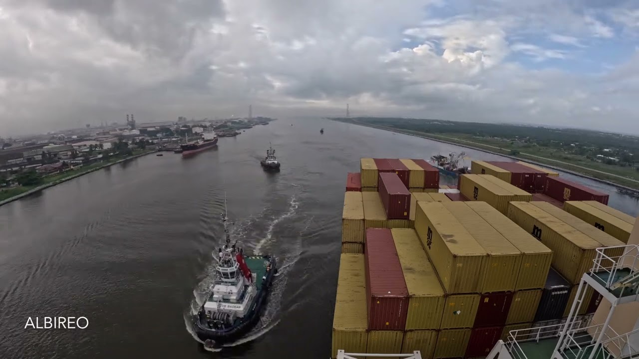 Abidjan port,Ivory Coast,arrival