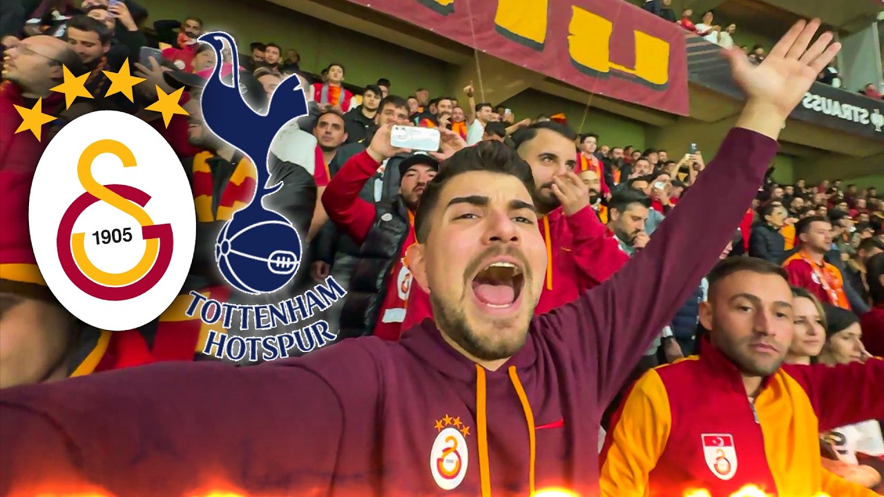 OSIMHEN İNGİLİZLERİ YIKTI İNANILMAZ ATMOSFER | Galatasaray 3-2 Tottenham Stad Vlog