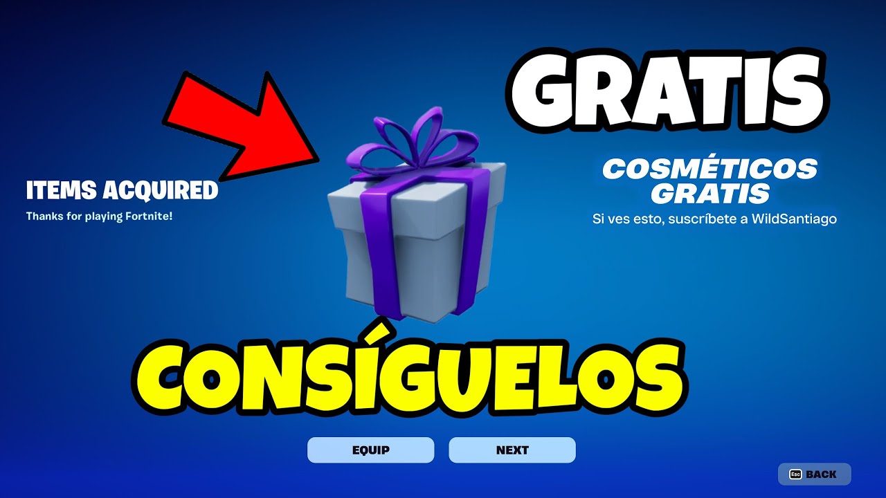 *GRATIS* COMO CONSEGUIR COSMÉTICOS EXCLUSIVOS EN FORTNITE! COSMÉTICOS GRATIS EN FORTNITE! 2026