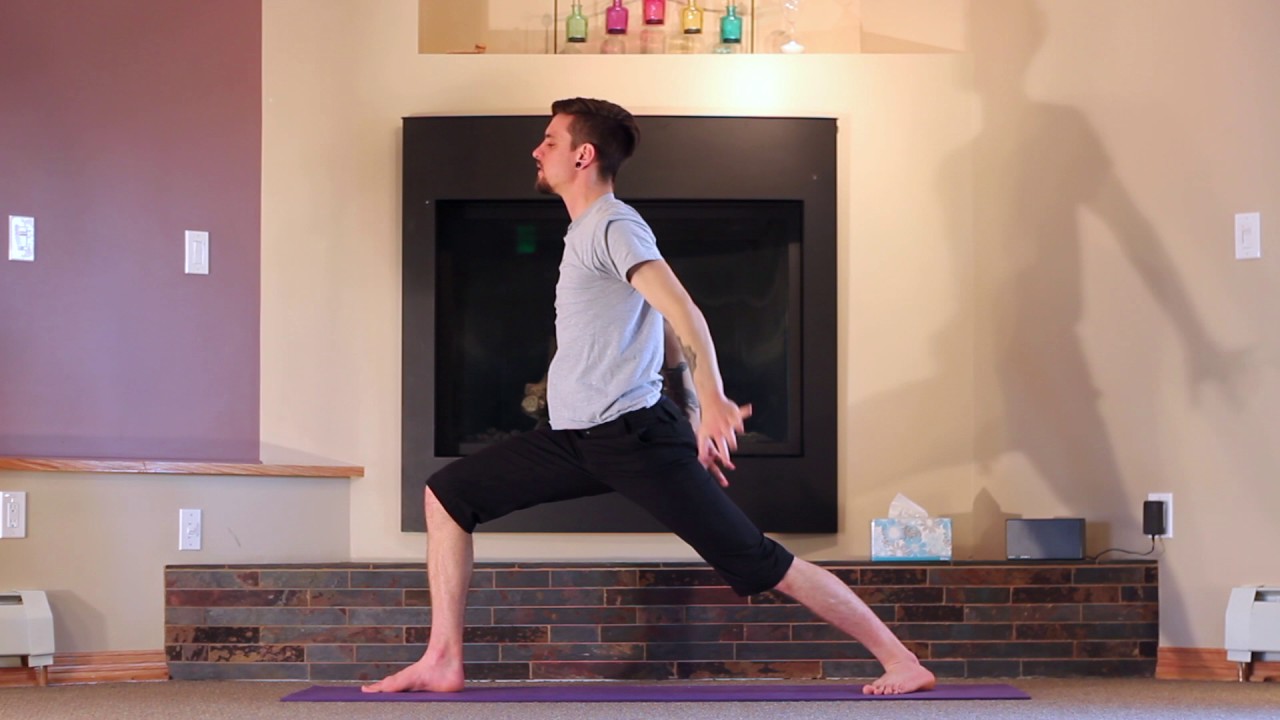 Yoga Hip Opening Sun Salutation - Warm Up - Anthony Davis