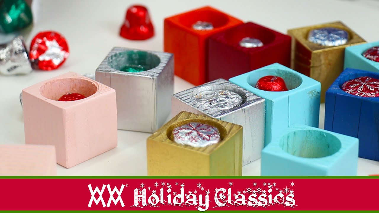 Wooden Christmas Countdown Calendar