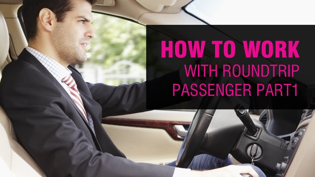 App for Lyft Driver - How to Work with Roundtrip Passenger part1