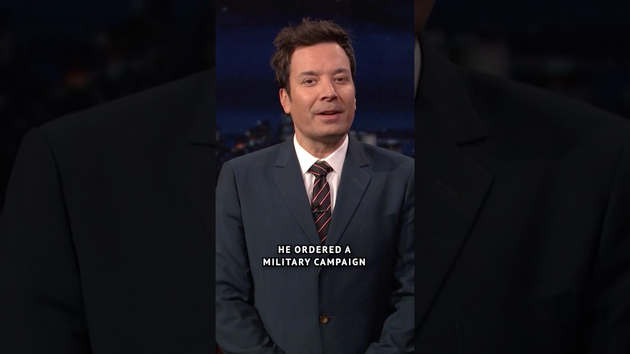 Jimmy recaps the ongoing war in Iran using #Trump&rsquo;s own words. #FallonTonight