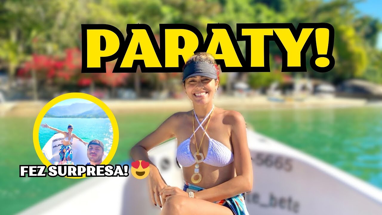 Chegamos em Paraty! Viagem inesperada, mas deu tudo certo!