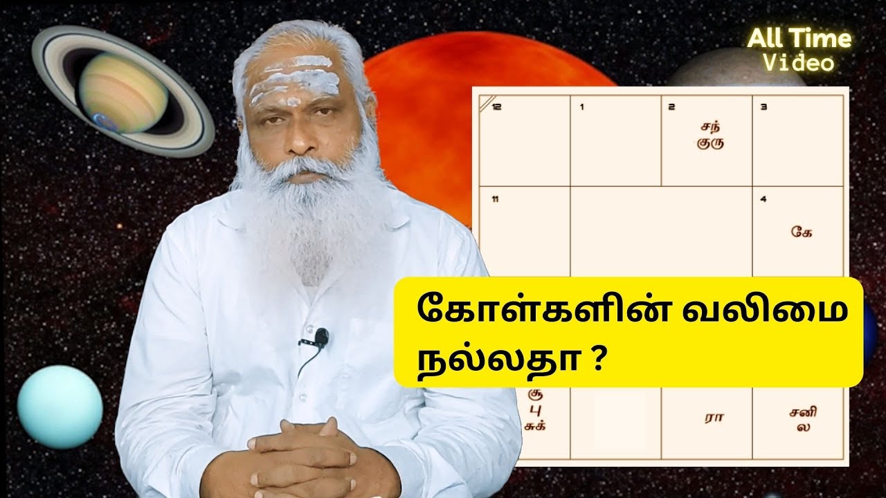 கோள்களின் வலிமை நல்லதா ? || Dr.Arut Kudanthai Aaru Ganeshan