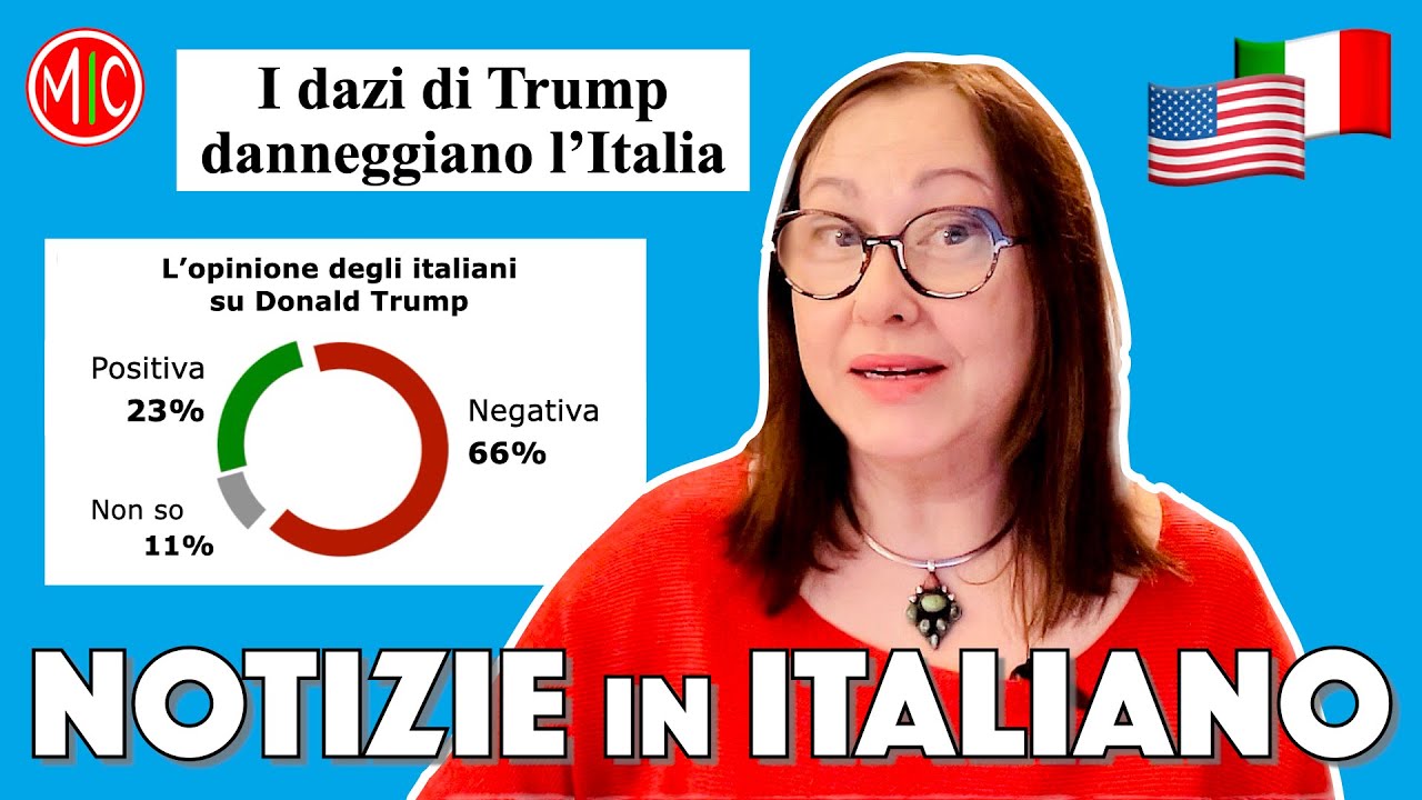 Notizie in italiano - Easy News in Italian | Learn Italian with the News (ITA)