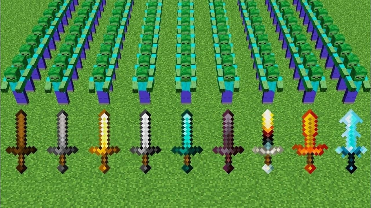 ICH TESTE das STÄRKSTE SCHWERT in Minecraft!