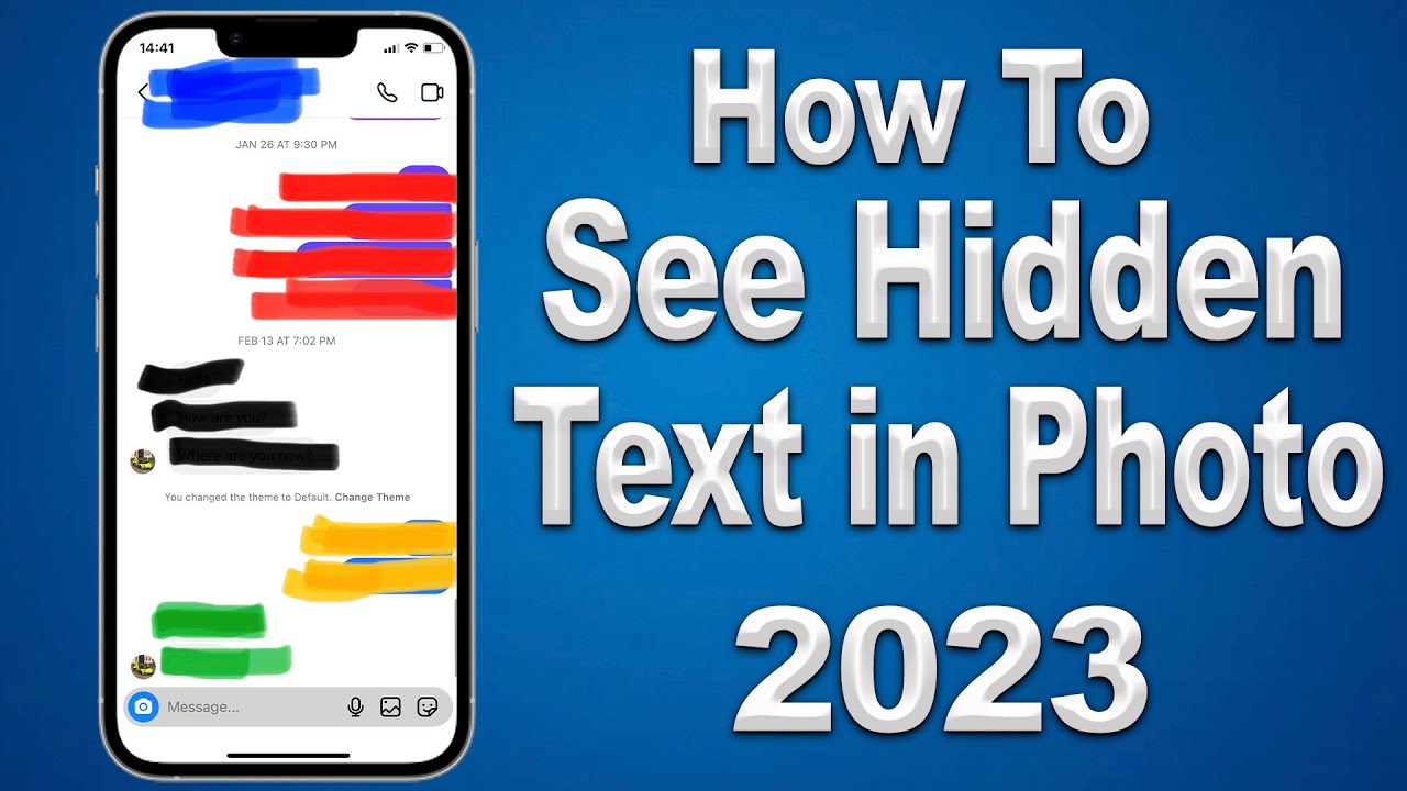 Как увидеть скрытый текст на фотографиях для Android и iOS (2023)