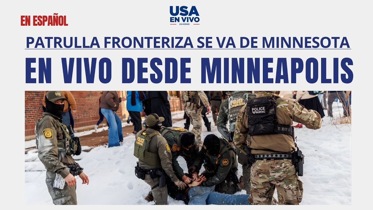 EN VIVO Manifestantes de Minneapolis piden el arresto de agentes de ICE | USA EN VIVO 🔴
