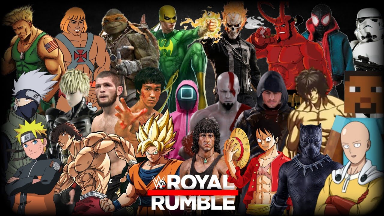 30 лучших героев Королевской битвы // Геймплей WWE 2k20 Full HD
