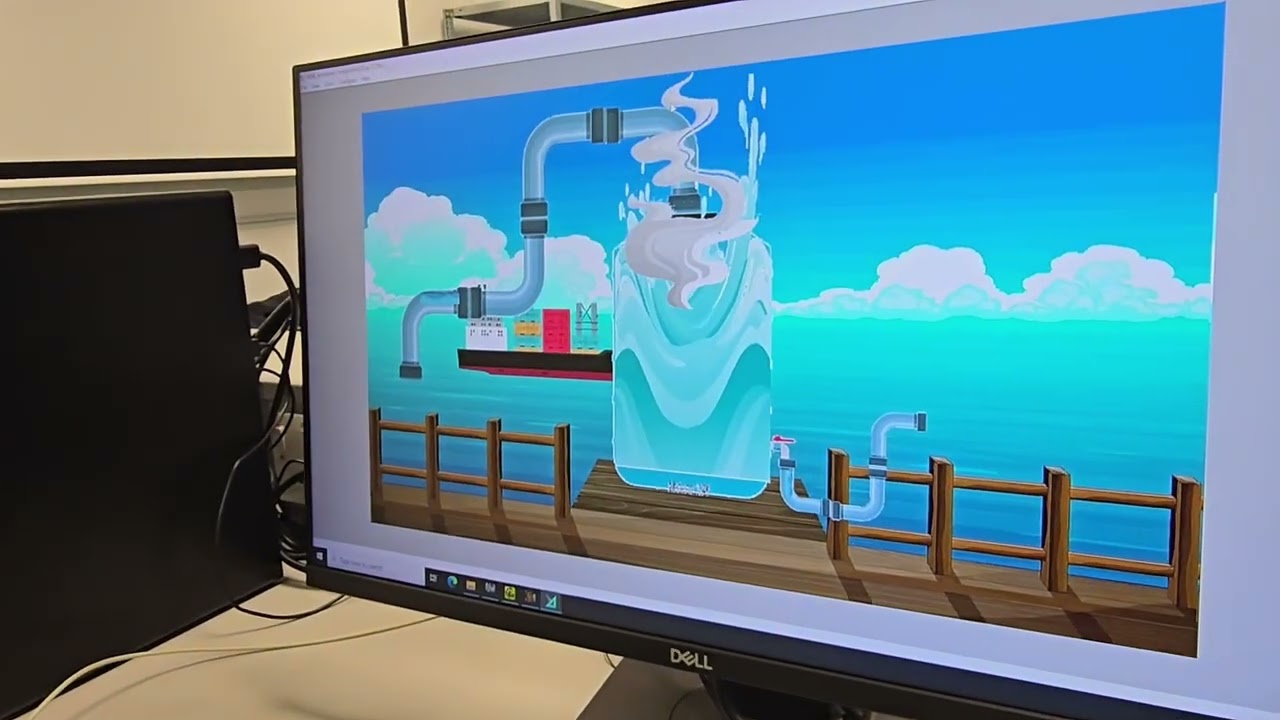Some footage from our PLC&SCADA lab; a part of the second year CTRL2001 module (TU705)