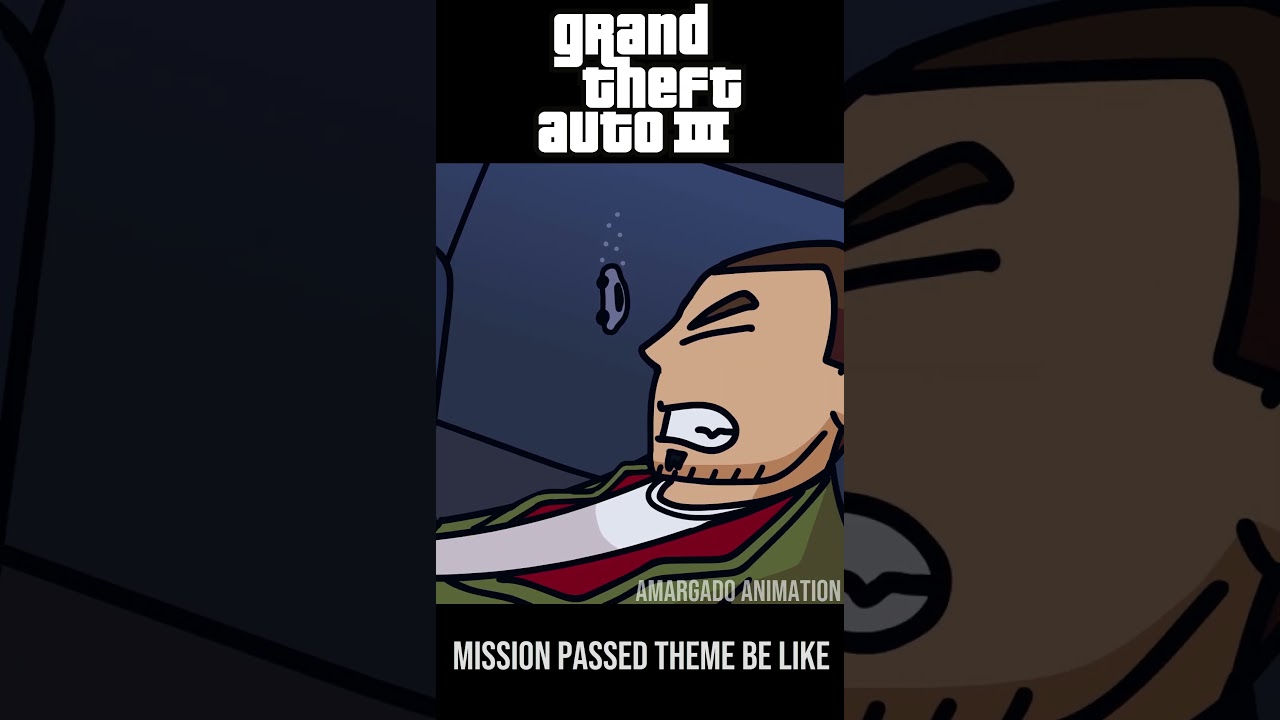 GTA 3 MISSION PASSED THEME BE LIKE #gta #gta3