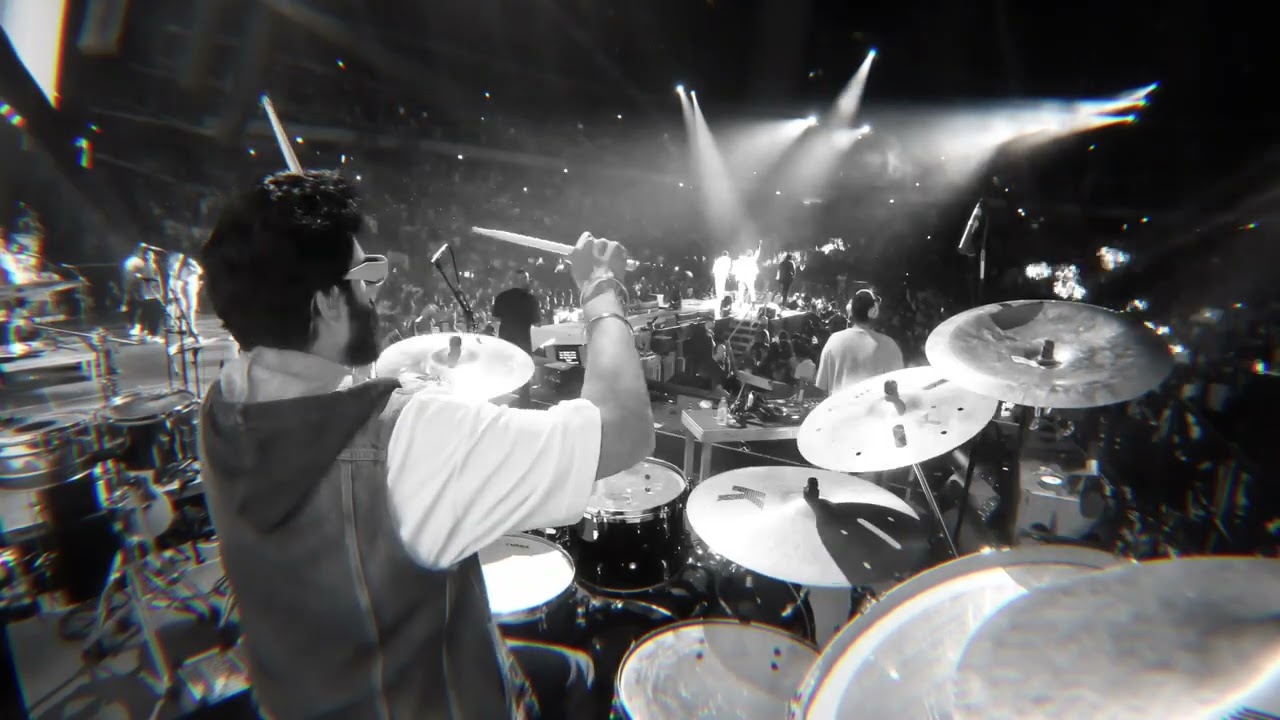 Wasted Live | VIKRAM | Shashank Vijay (Drum Cam) | Anirudh Live in Concert, Germany