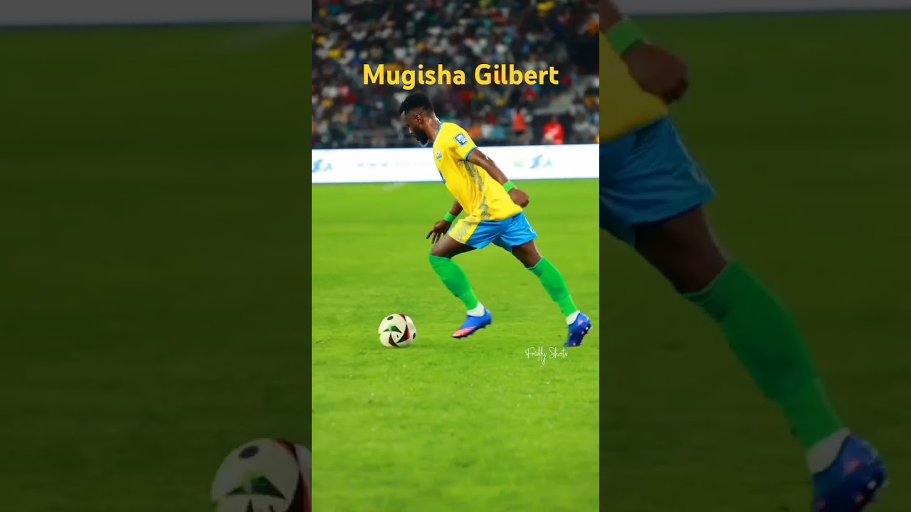 Mugisha Gilbert best Rwandan forward on the pitch Rwanda vs Nigeria
