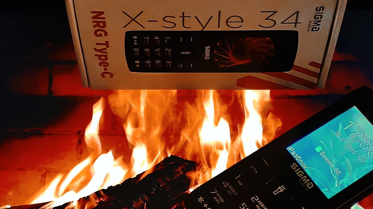 SIGMA X-style 34 NRG Type-C 4050mAh Бабушкофон с прекрасной автономностью