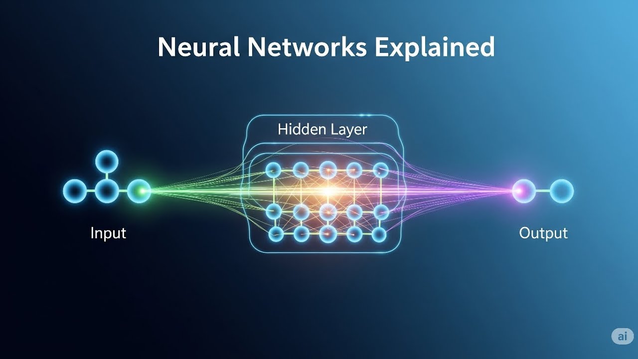 Neural Networks Explained: From the Human Brain to Modern AI!