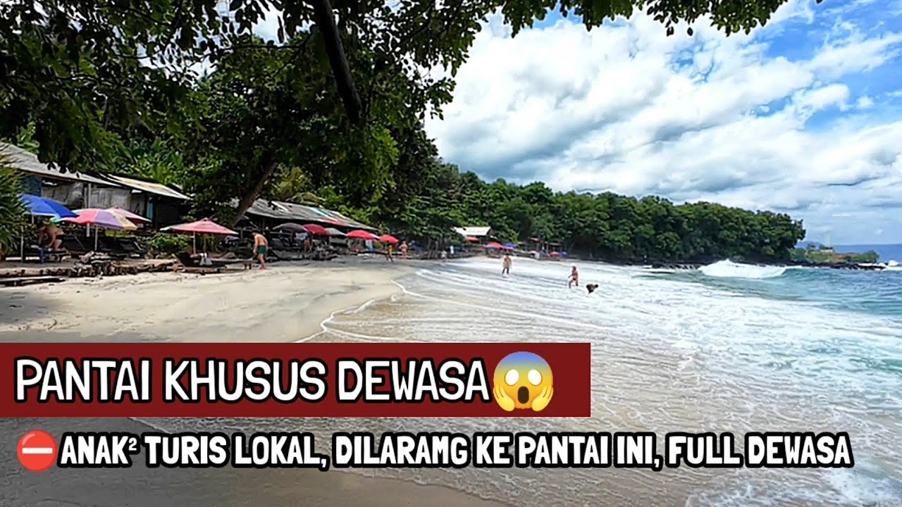 PANTAI UNIK!!! PASIRNYA PUTIH DIANTARA PASIR HITAM YANG JADI FAVORIT BULE2 SEXY DI BALI TIMUR