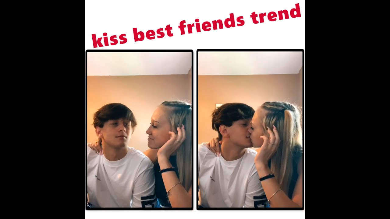KİSS BEST FRİENDS TREND - EN YAKIN ARKADAŞINI &Ouml;PME AKIMI #tiktok #kissbestfriendstrend