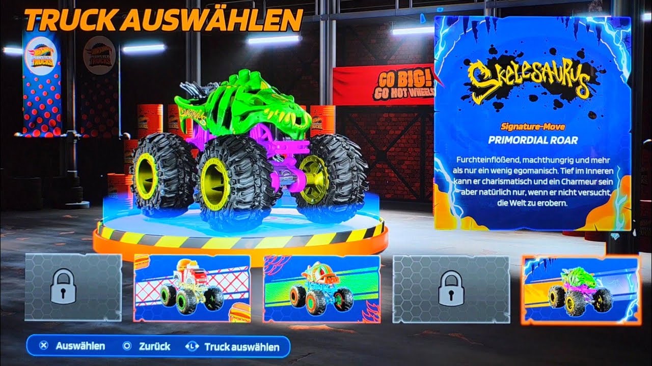 Skelesaurus Monster Truck Show